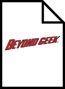 The logo for beyond geek.