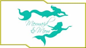 Mermaid and mom svg file featuring MerPeople.