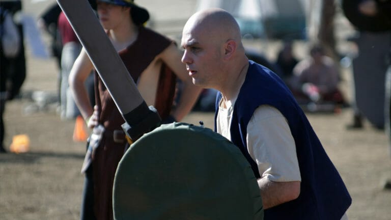 Sage Michael readies himself for battle