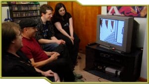 Dan plays Nomolos NES game with game makers