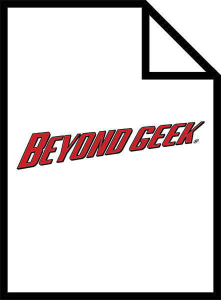 The logo for beyond geek.