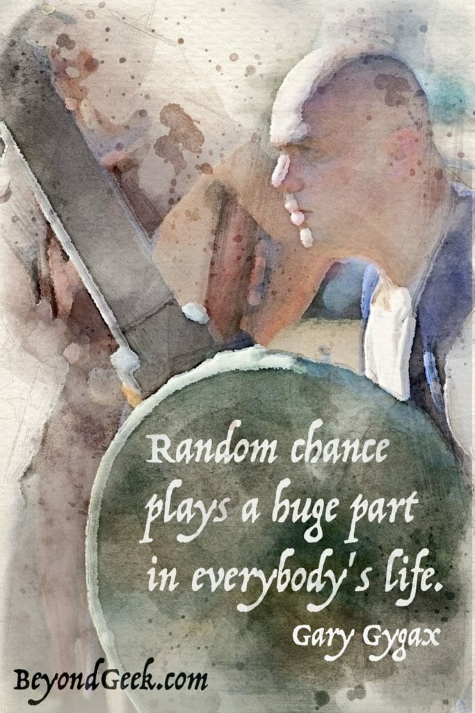Random chance plays a big part in everyone's life.